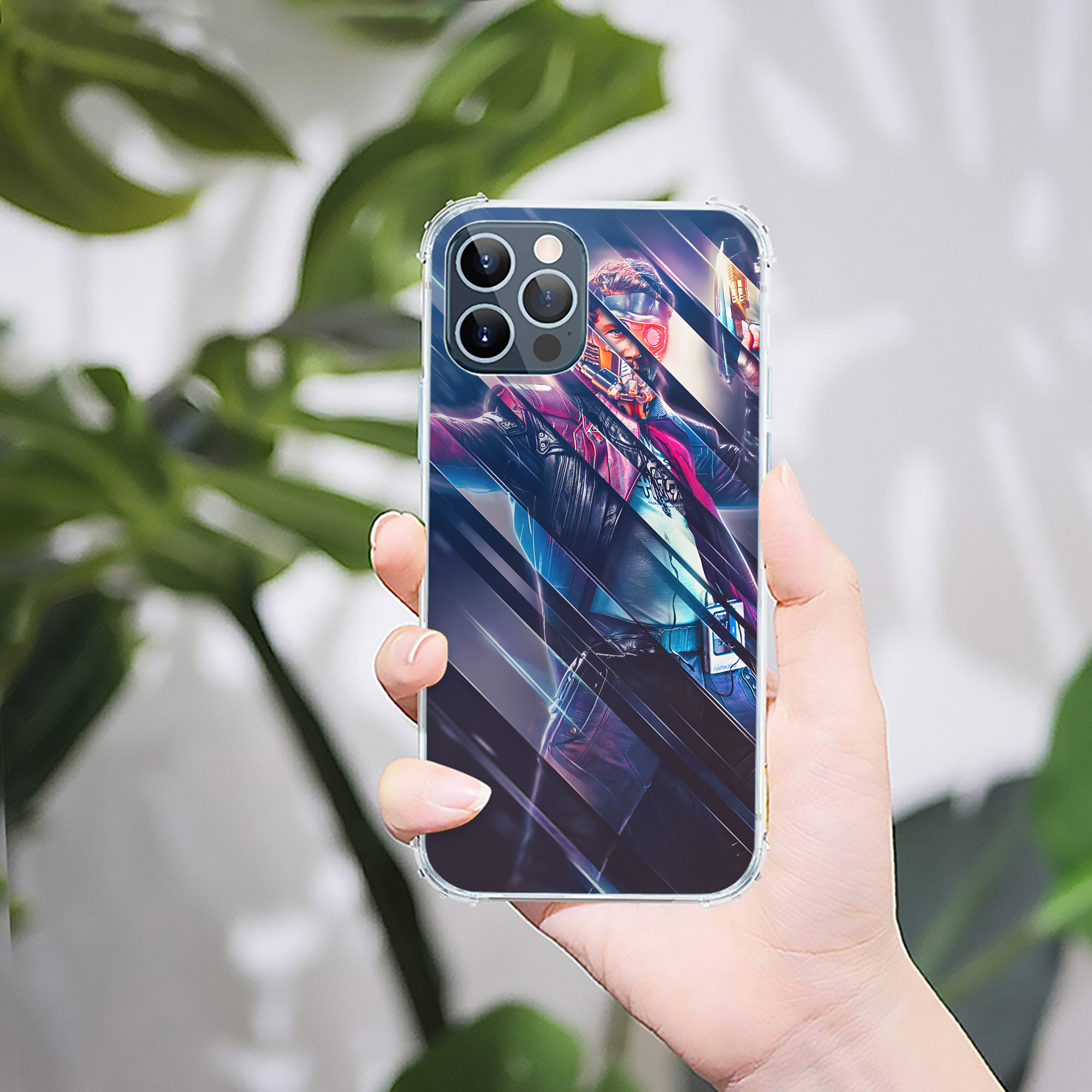 （画像用） アベンジャーズ The Avengers 【iPhone 12シリーズ対応】透明スマホケース（クリアソフトケース）